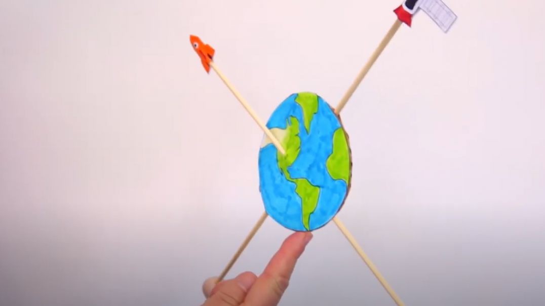 ⁣Awesome Earth Day Activity Make an Earth Balancer