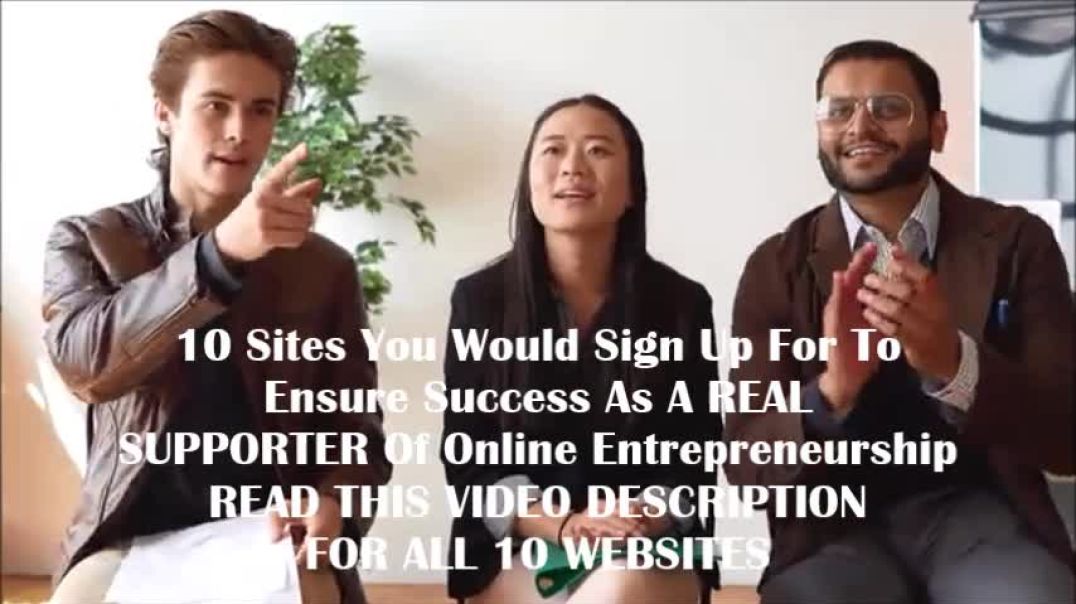 10 Websites That SUPPORTS Online ENTREPRENEURSHIP - WORK FROM HOME
