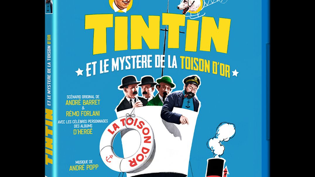 Tecknat Barn Svenska:Tintin i piraternas våld (1961) DVDRIPPEN (Franska) Hela Filmen (3D)