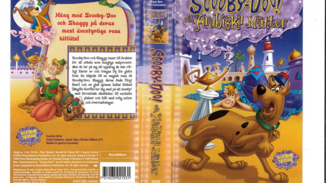 Tecknat Barn Svenska:Scooby Doo Arabiska Nätter (1994) DVDRIPPEN (Svenska) Hela Filmen (3D)