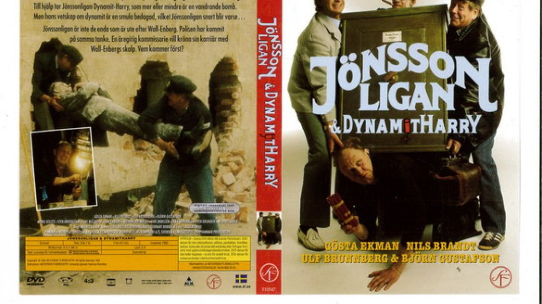 ⁣Tecknat Barn Svenska:Jönssonligan & Dynamit-Harry (1982) DVDRIPPEN (Svenska) Hela Filmen