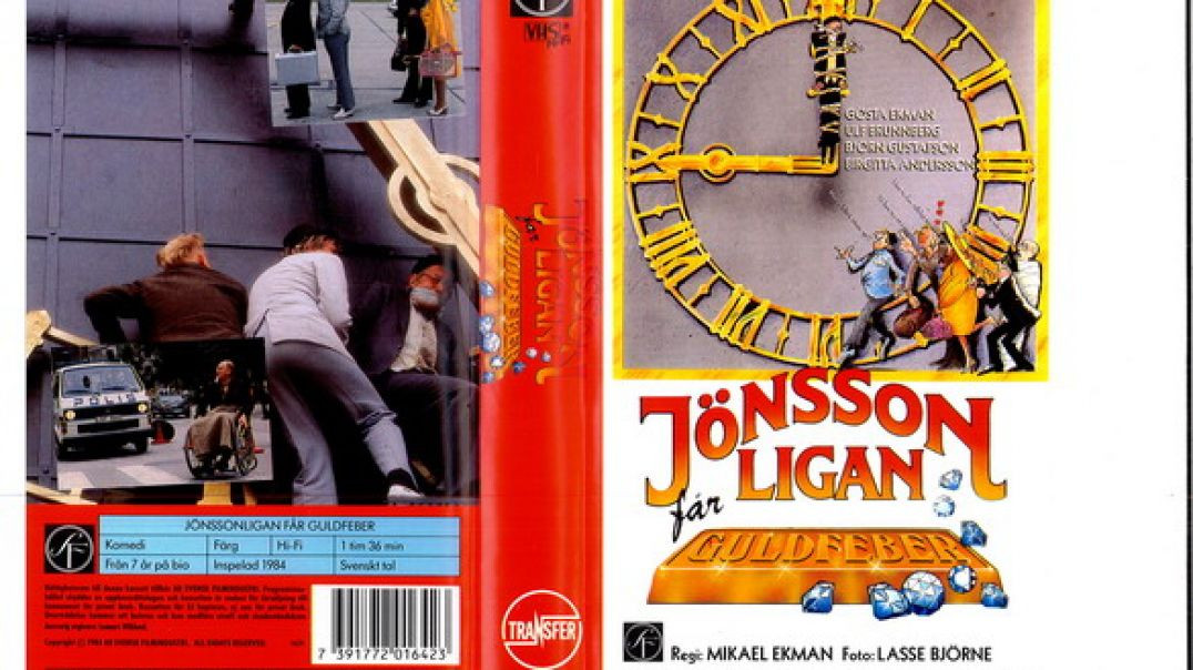 ⁣Tecknat Barn Svenska:Jönssonligan får guldfeber (1984) DVDRIPPEN (Svenska) Hela Filmen